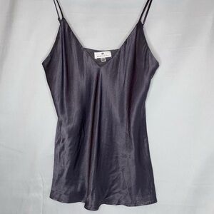 Socialite y2k Style Satin Gray Blouse